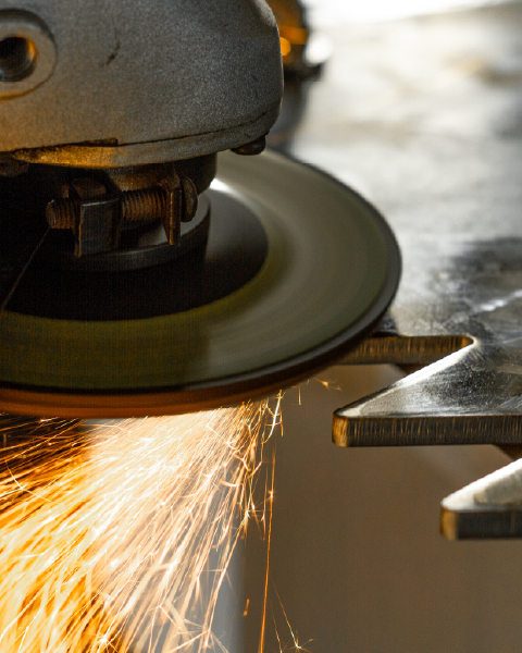 Griffin Studios Metal Work Grinding
