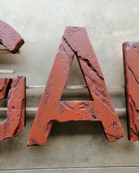 Griffin Studios Signage hand crafted